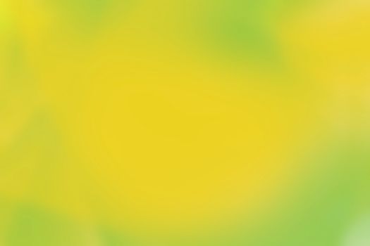 Background or wallpaper of yellow and green blurred