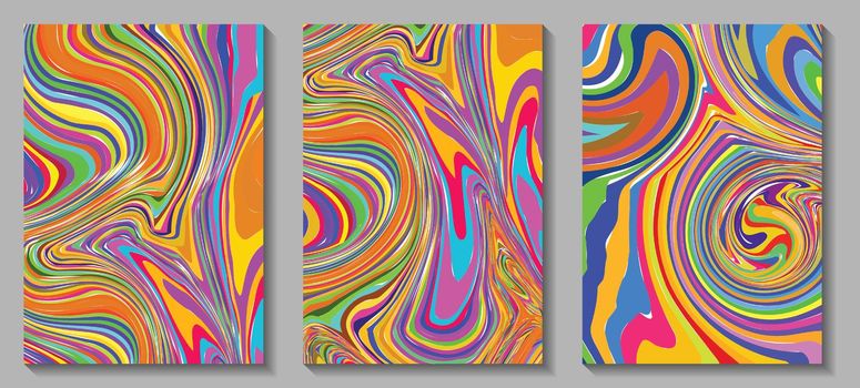 Fluid art. Modern artwork mesh gradient background. Mixture of colorful paint splash liquid. Abstract holographic texture, gradient waves. Vector design for banner, flyer, card, cover, invitation.