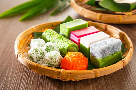 Malaysia popular assorted sweet dessert or simply known as kuih