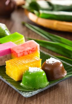 Malaysia popular assorted sweet dessert or simply known as kuih