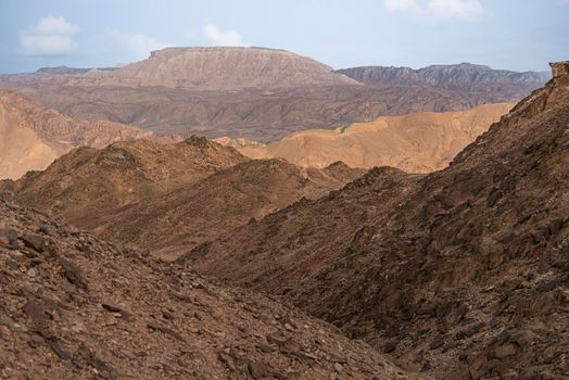 Mars like Landscape, Shlomo mountain, Eilat Israel. Southern District. High quality photo