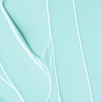 Mint cosmetic texture background, make-up and skincare cosmetics cream product, luxury beauty brand, holiday flatlay design or abstract wall art and paint strokes.