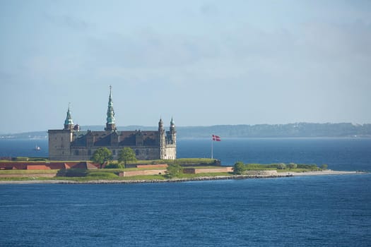 Kronborg castle in Helsingor, Denmark.