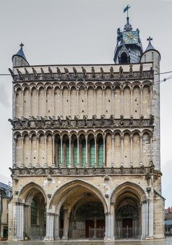 Church of Notre-Dame of Dijon is a Roman Catholic church in Dijon. view from facade