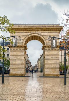 Guillaume Gate (William Gate) in the center of Dijon, France