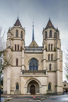 Dijon Cathedral, or Cathedral of Saint Benignus of Dijon is a Roman Catholic church located in the town of Dijon, Burgundy, France