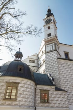 Chateau Pardubice. Museum and Main Dominant of City of Pardubice.