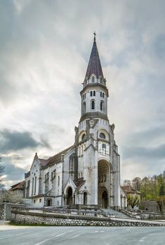 Basilica of the visitation was built in 1930 in Annecy, France