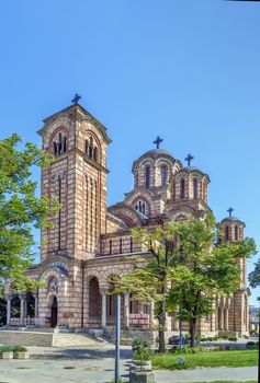 Church of St. Mark is a Serbian Orthodox church located in the Tasmajdan park in Belgrade, Serbia