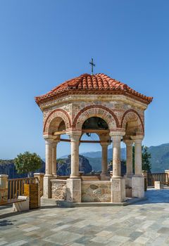 Belfry in Monastery of Varlaam in Meteora, Greece