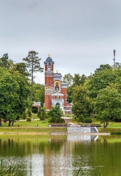 Chapel is the tomb of Svyatopolk-Mirsky in Mir castle complex, Belarus