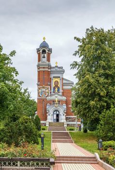 Chapel is the tomb of Svyatopolk-Mirsky in Mir castle complex, Belarus