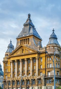 Anker Palace on to Deák Ferenc square in Budapest, Hungary