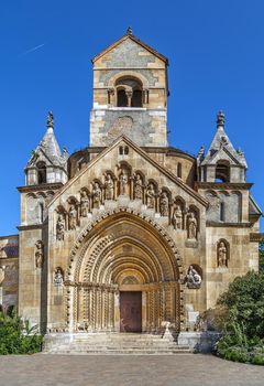 Vajdahunyad Castle in Budapest, Hungary. Jacob's chapel