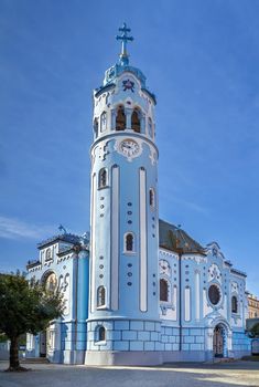 Church of St. Elizabeth commonly known as Blue Church is a Hungarian Secessionist (Jugendstil, Art Nouveau) Catholic church in Bratislava, Slovakia