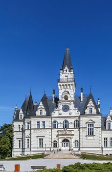 Budmerice castle was built at the end of the 19th century, Slovakia