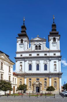 St. John the Baptist Cathedral is one of the most significant historic monuments of Trnava, western Slovakia