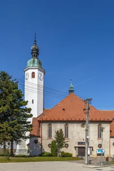 Church of st. Imrich in Casta village, Slovakia