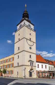 City Tower is one of the most important historic monuments of Trnava, Slovakia