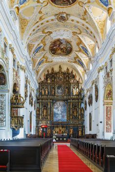 St. John the Baptist Cathedral is one of the most significant historic monuments of Trnava, western Slovakia