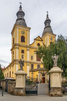 The Cistercian Church of Eger in old town, Hungary