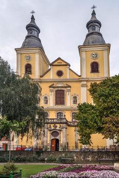 The Cistercian Church of Eger in old town, Hungary