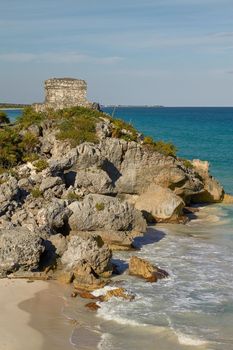 God of Winds Temple in Tulum Mexico.