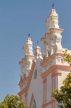 Church of El Carmen in Cadiz, Andalusia, Spain.