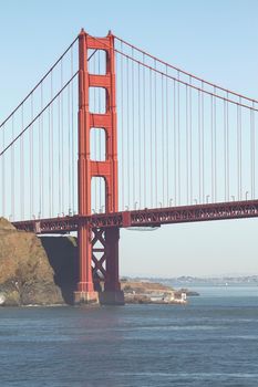 Golden Gate Bridge in San Francisco, California, United States.