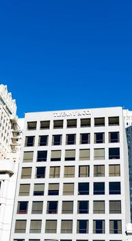 Tiffany and Company Building, Union Square, San Francisco, California, USA, March 31, 2020