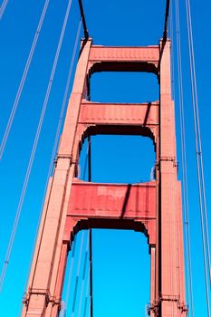 Golden Gate Bridge, San Francisco California, USA, March 31, 2020