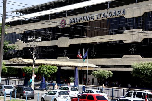 salvador, bahia / brazil - december 9, 2013: facade of Shopping Itaigara in the city of Salvador.


