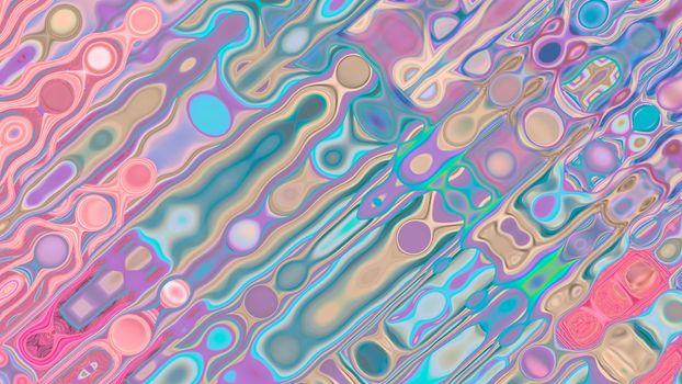 Abstract symmetrical multicolored patterned background.