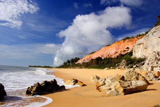 porto seguro, bahia / brazil - june 9, 2007: view of Trancoso region, in the city of Porto Seguro, in the south of Bahia.


