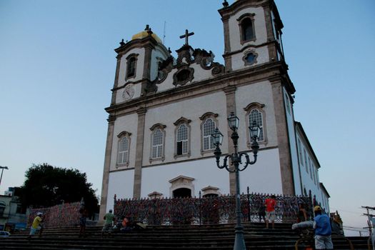 salvador, bahia / brazil - septembre 22, 2012: tapes are seen at the Bonfim Church in the city of Salvador.