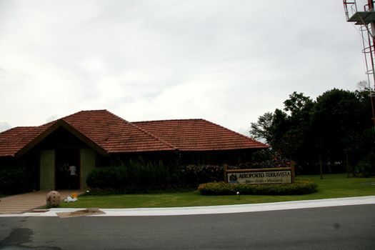 porto seguro, bahia / brazil - may 25, 2009: view of Terravista airport in a private condominium in the Trancoso region in southern Bahia.



