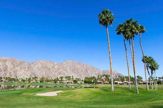 Pga West golf course in La Quinta, Palm Springs, California, usa