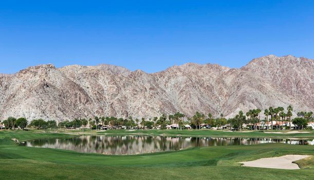 Pga West golf course in La Quinta, Palm Springs, California, usa