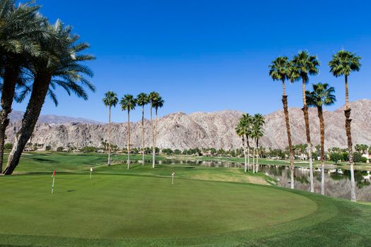 Pga West golf course in La Quinta, Palm Springs, California, usa