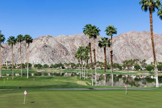 Pga West golf course in La Quinta, Palm Springs, California, usa