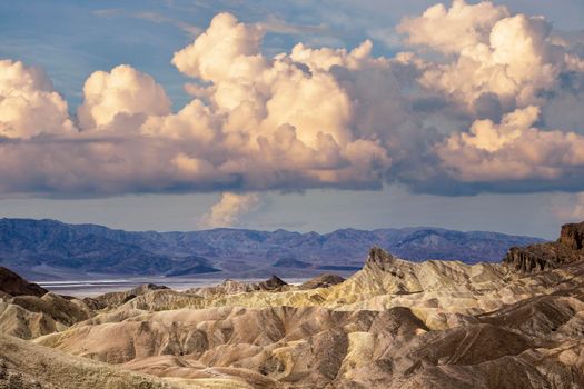 Zabriskie point, death valley, california, usa