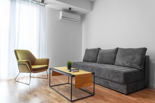 contemporary living room interior