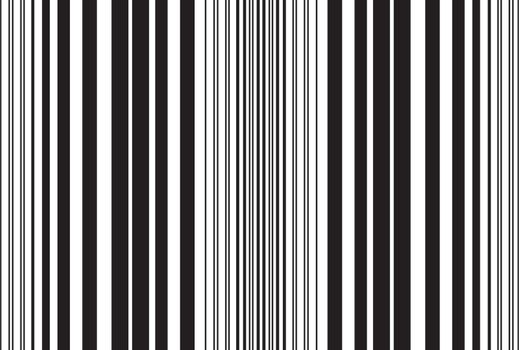 black Stearate line contemporary style pattern isolated on white background.