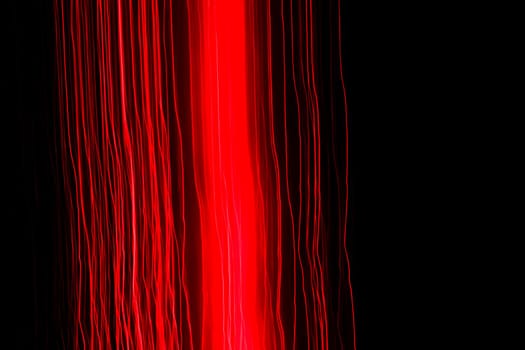 abstract light in dark, motion blur