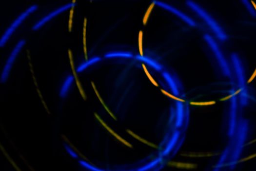 abstract soft motion light in the dark
