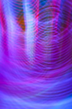 abstract soft motion light in the dark