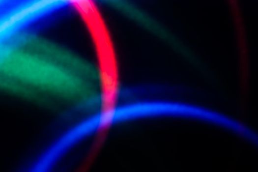 abstract soft motion light in the dark