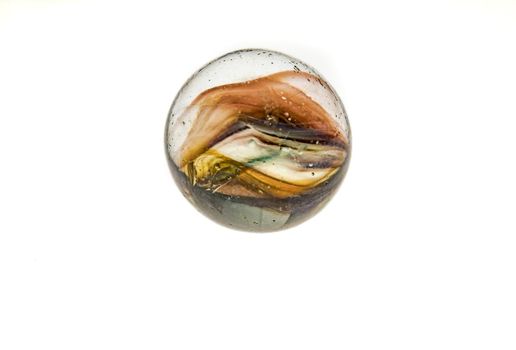 air bubbles in glass ball