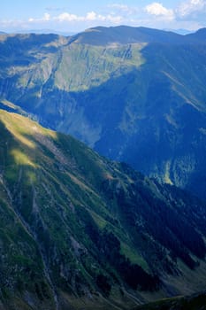 Suny day in  Romanian mountains, Fagaras, Sibiu county