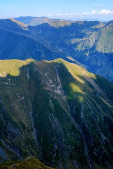 Suny day in  Romanian mountains, Fagaras, Sibiu county